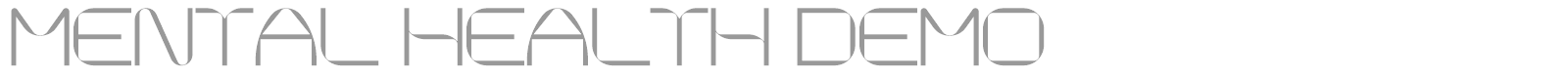 Mental Health font preview
